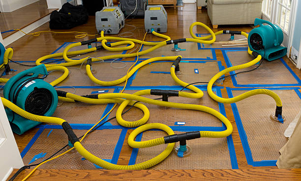Professional Crawl Space Water Removal technician working in Cumberland, WI